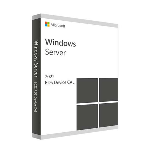 microsoft windows server 2022 remote desktop services 50 device cals